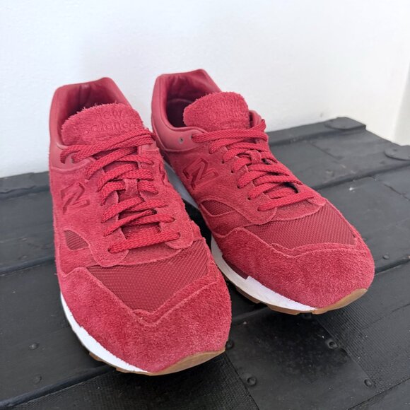 New Balance 1500 Saint St Alfred Limited Red Suede Size 11 CM1500SA - Picture 8 of 14